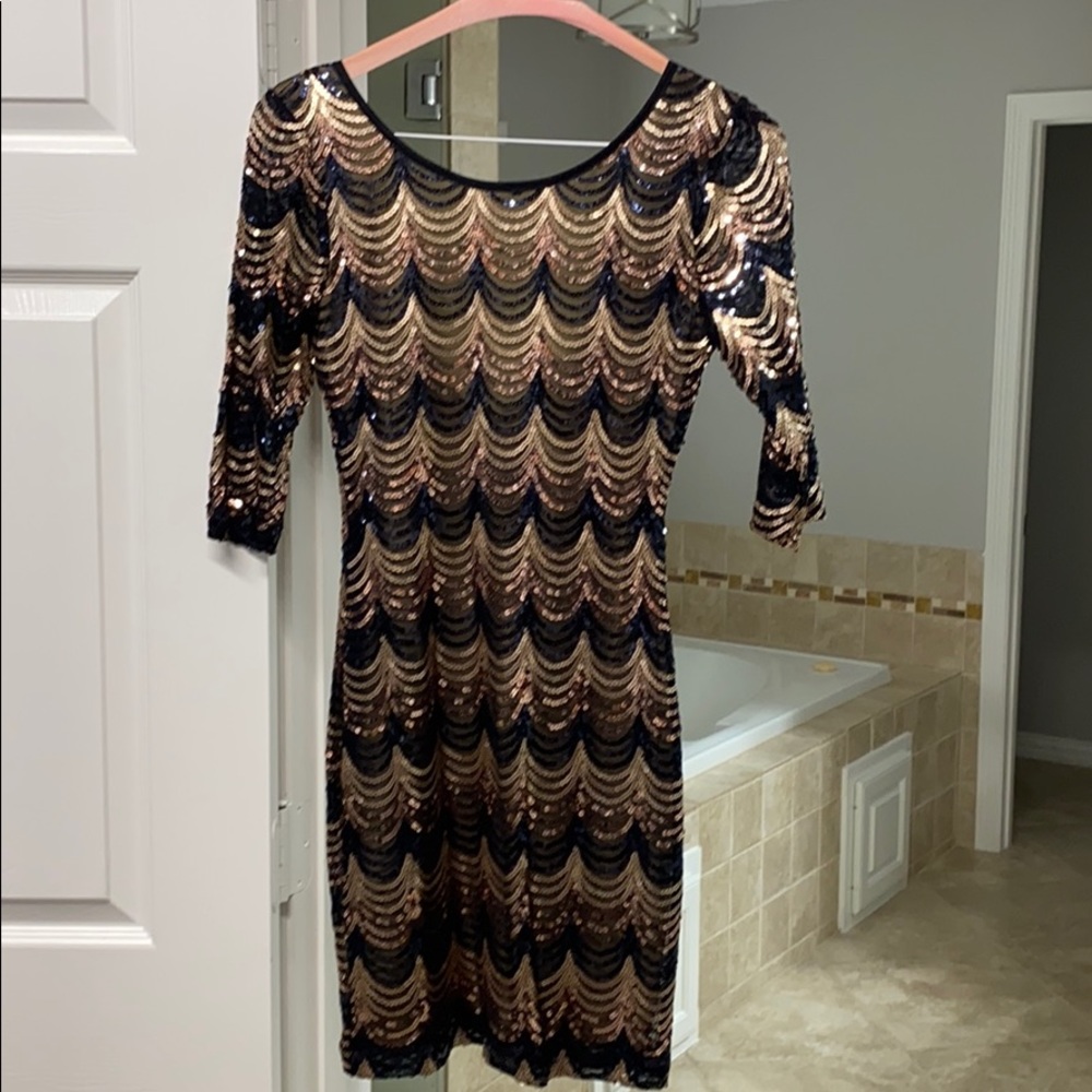 Sequin Cocktail Dress
